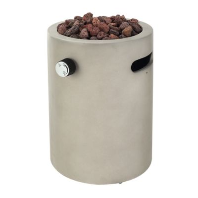 Tabletop Propane Fire Pit in Grey