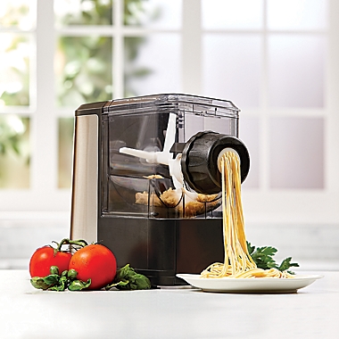 Emeril Lagasse Pasta & Beyond Automatic Pasta and Noodle Maker with Slow  Juicer in Black