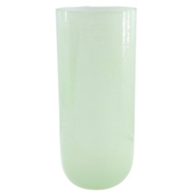 Everhome&trade; 12-Inch Decorative U-Shaped Vase in Green. View a larger version of this product image.