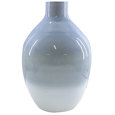Everhome&trade; 18-Inch Decorative Ombre Vase in Blue. View a larger version of this product image.