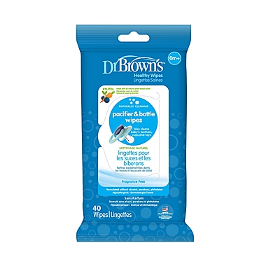 Dr. Brown&#39;s&reg; 40-Pack Pacifier and Bottle Wipes. View a larger version of this product image.