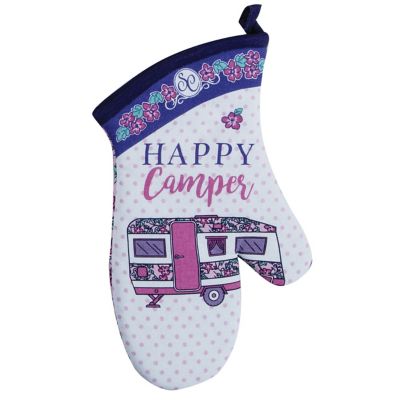 Kay Dee Designs Southern Couture &quot;Happy Camper&quot; Oven Mitt
