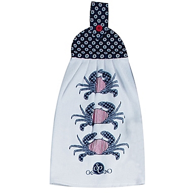 Kay Dee Designs Southern Couture Crabs Tie Kitchen Towel. View a larger version of this product image.