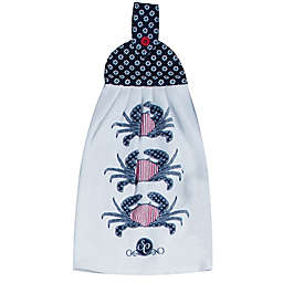 Kay Dee Designs Southern Couture Crabs Tie Kitchen Towel