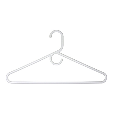 Simply Essential&trade; Heavyweight Hangers in White (Set of 12). View a larger version of this product image.