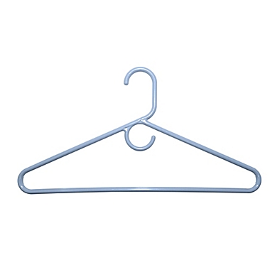 Simply Essential&trade; Heavyweight Hangers in Grey (Set of 12). View a larger version of this product image.