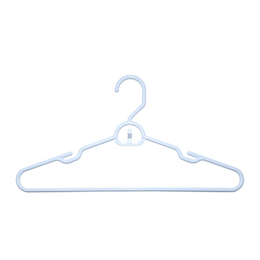 Simply Essential&trade; Attachable Hangers in White (Set of 10). View a larger version of this product image.