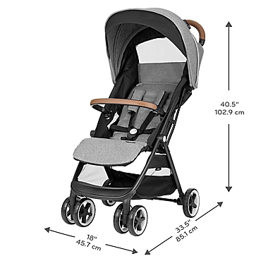 Evenflo&reg; Gold Otto&trade; Self-Folding Lightweight Stroller in Grey. View a larger version of this product image.