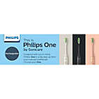 Alternate image 3 for Philips One by Sonicare&reg;  Rechargeable Toothbrush in Black
