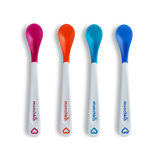Alternate image 1 for Munchkin® White Hot® 4-Pack Safety Spoons
