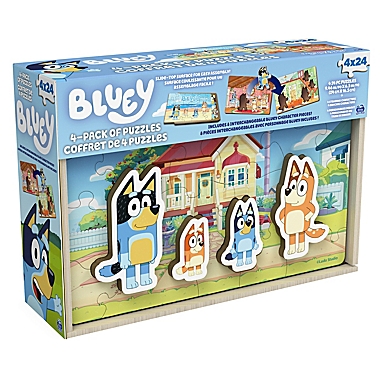 Spin Master Games Bluey Wood Scene 24-Piece Puzzle. View a larger version of this product image.