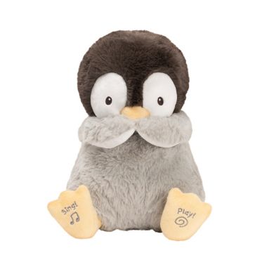 kissy the animated penguin plush