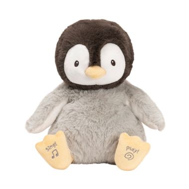 kissy the animated penguin plush