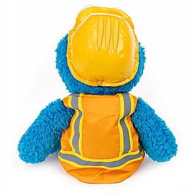 GUND&reg; Sesame Street Construction Cookie Monster Plush Toy. View a larger version of this product image.