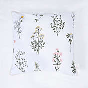 Bee &amp; Willow&trade; Embroidered Square Throw Pillow in White