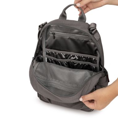 JuJuBe&reg; Midi Deluxe Diaper Backpack in Mineral. View a larger version of this product image.