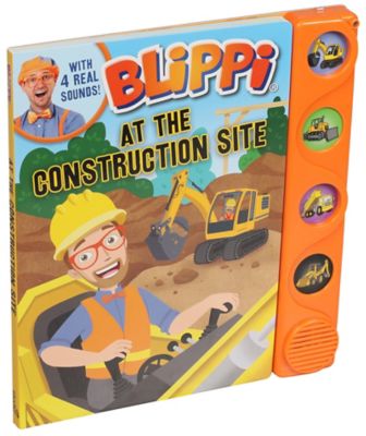 &quot;Blippi: At the Construction Site&quot; Book