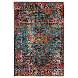 Jaipur Living Presia 9'6 x 12'7 Indoor/ Outdoor Area Rug Teal/Red