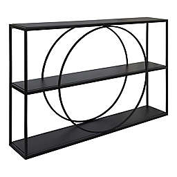 Kate and Laurel™ Pirzada Accent Shelf in Black