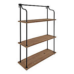 Kate and Laurel™ Walters Accent Shelf in Brown