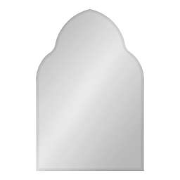 Kate and Laurel Reign 20-Inch x 30-Inch Arch Mirror in Silver