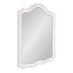 Kate and Laurel Abrianna 24-Inch x 36-Inch Arch Mirror in White