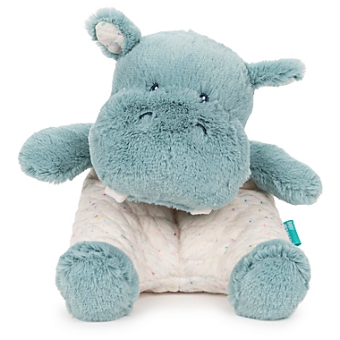 GUND&reg; Oh So Snuggly Hippo Plush. View a larger version of this product image.