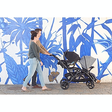 Contours&reg; Options&reg; Elite V2 Tandem Stroller in Graphite. View a larger version of this product image.