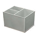Alternate image 2 for Squared Away&trade; 3-Section Heat-Resistant Hair Tool Organizer in Grey