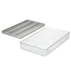 Alternate image 3 for Squared Away&trade; Heat-Resistant 3-Compartment Hair Tool Tray Organizer in Grey