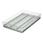 Alternate image 2 for Squared Away&trade; Heat-Resistant 3-Compartment Hair Tool Tray Organizer in Grey