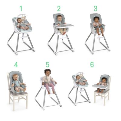 Ingenuity&trade; Beanstalk?Baby to Big Kid 6-in-1?High Chair?in Ray?