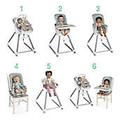 Ingenuity&trade; Beanstalk Baby to Big Kid 6-in-1 High Chair in Gray