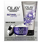 Alternate image 0 for Olay&reg; Regenerist Retinol 24 + Peptide Face Wash and Moisturizer Duo Pack