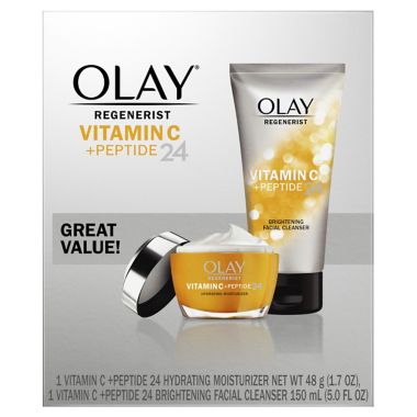 Olay&reg; Regenerist Vitamin C + Peptide 24 Duo Pack. View a larger version of this product image.