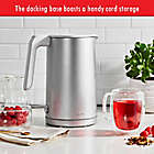 Alternate image 6 for ZWILLING&reg; Enfinigy Cool Touch 1.5-Liter Electric Kettle in Silver