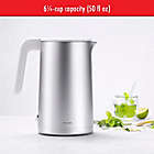 Alternate image 4 for ZWILLING&reg; Enfinigy Cool Touch 1.5-Liter Electric Kettle in Silver
