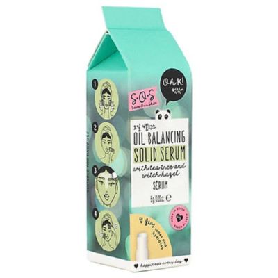 Oh K! SOS 0.2 oz. Oil Balancing Solid Serum with Tea Tree and Witch Hazel