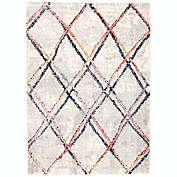 ECARPETGALLERY Morocco Abstract 3&#39;11 x 5&#39;11 Area Rug in Ivory
