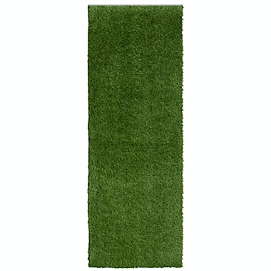 Faux Grass Green Rug 2&#39;0&quot; x 5&#39;0&quot;. View a larger version of this product image.