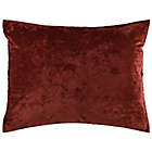 Alternate image 4 for Faux Velvet 3-Piece Reversible Full/Queen Comforter Set in Burgundy