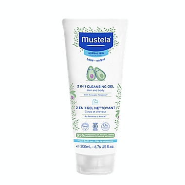 Mustela&reg; 6.76 fl. oz. 2-in-1 Cleansing Gel for Normal Skin. View a larger version of this product image.