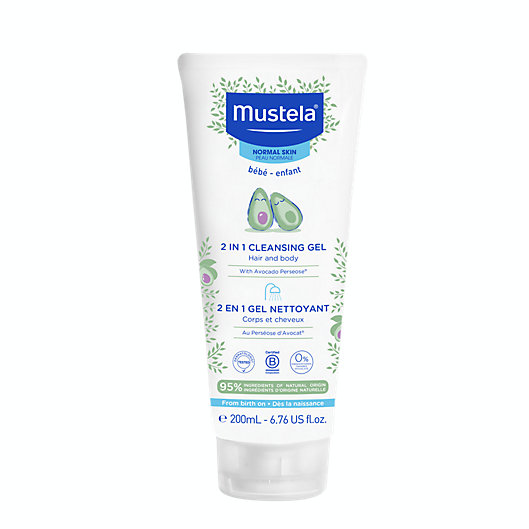Alternate image 1 for Mustela® 6.76 fl. oz. 2-in-1 Cleansing Gel for Normal Skin