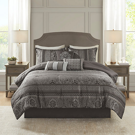 Madison Park Bellagio Comforter Set, Can You Use King Size Bedding On A California Bed