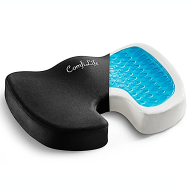 Comfilife Gel Enhanced Memory Foam Seat Cushion Bed Bath Beyond - How To Wash Memory Foam Seat Cushion