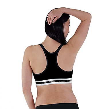 Bravado Designs Large Original Full Cup Pumping and Nursing Bra in Black. View a larger version of this product image.