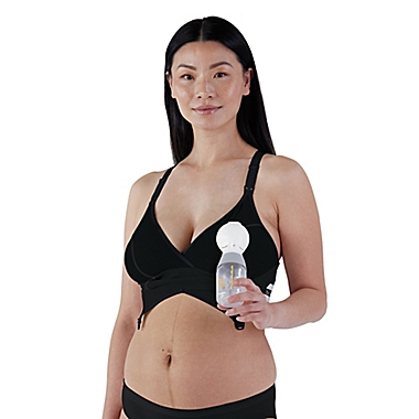 Bravado Designs Small Original Pumping and Nursing Bra in Black. View a larger version of this product image.