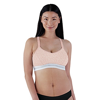Bravado Designs Medium Original Full Cup Pumping and Nursing Bra in Pink Leopard. View a larger version of this product image.