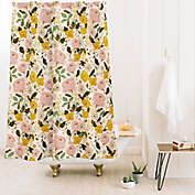 Details about   Yellow and Red Tulips Fabric Shower Curtain Set 71in 12hooks & Bath Mat 