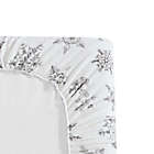 Alternate image 2 for Eddie Bauer&reg; Tossed Snowflake Plush Fleece Twin XL Sheet Set in Grey